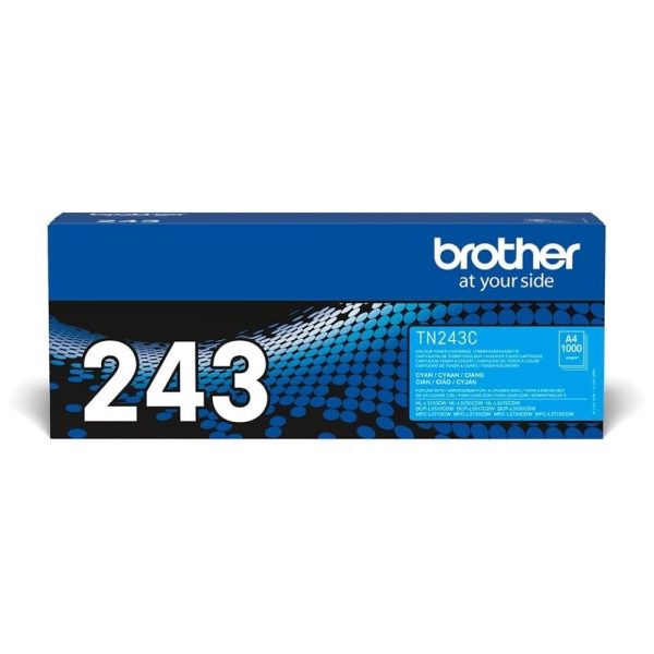 BROTHER TN243C Toner Cyan 1000 pages