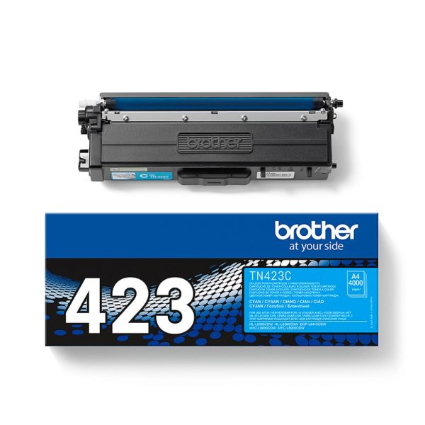 BROTHER TN423C Toner Original Cyan Haute Capacité 4000 pages