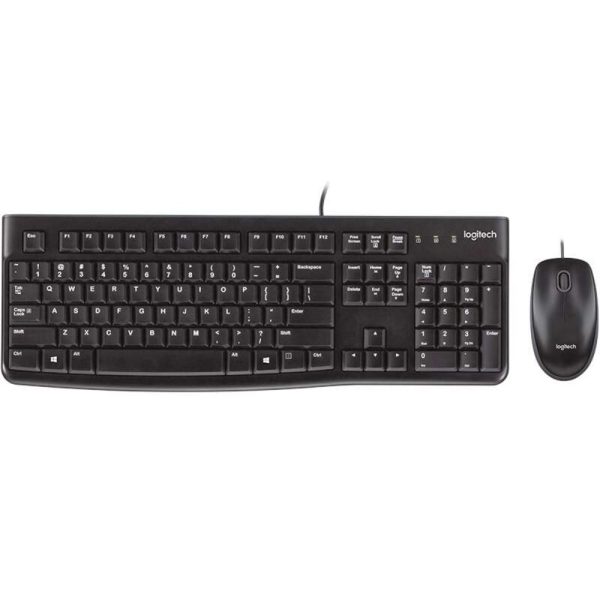 Logitech MK120 Pack Clavier + Souris Filaire