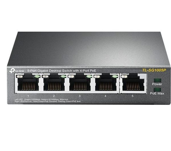 TP-LINK TL-SG1005P Switch Réseau 5 ports PoE