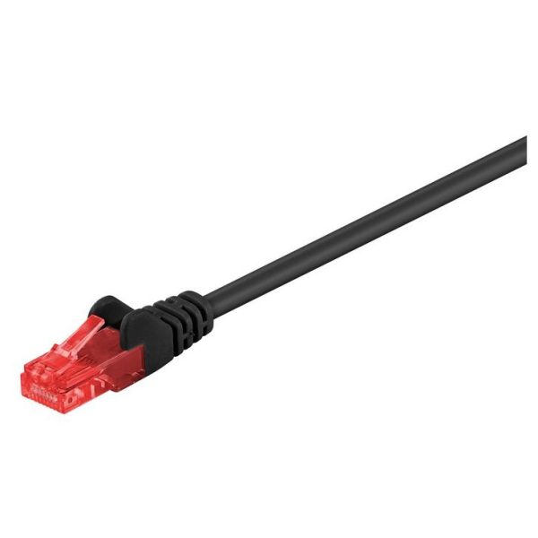 Câble réseau RJ45 Cat 6 U/UTP 1m Noir B-UTP601S