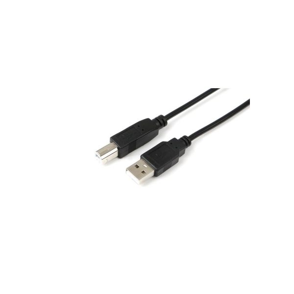Câble USB-A vers USB-B 1,80m Noir USBAB2B