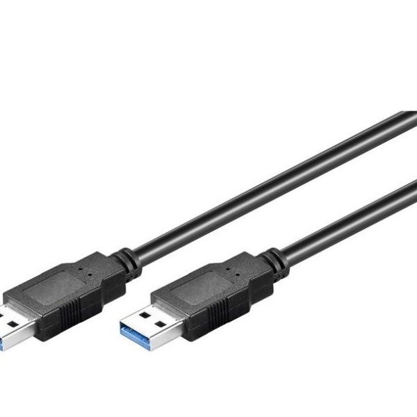 Câble USB-A 3.0 2m Noir USB3.0AA2B