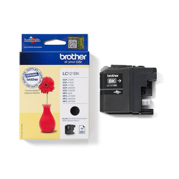Cartouche Brother LC121 – Noir 300 pages
