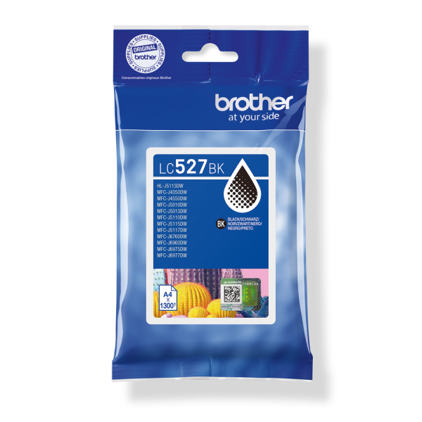 Cartouche Brother LC527BK – Noir 1300 pages