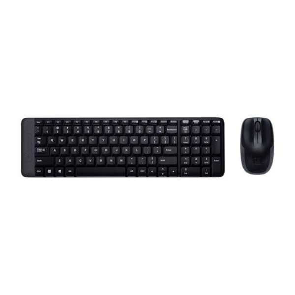 Kit Clavier + Souris Sans Fil Logitech MK220
