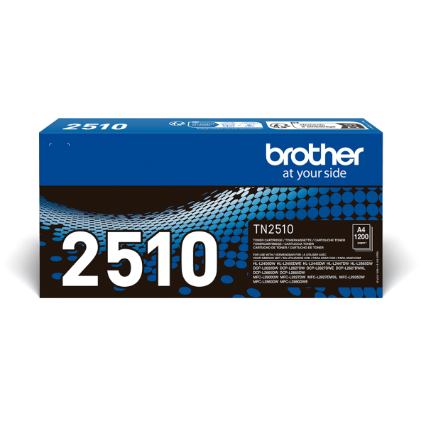 Toner Brother TN-2510 – Noir 1200 pages